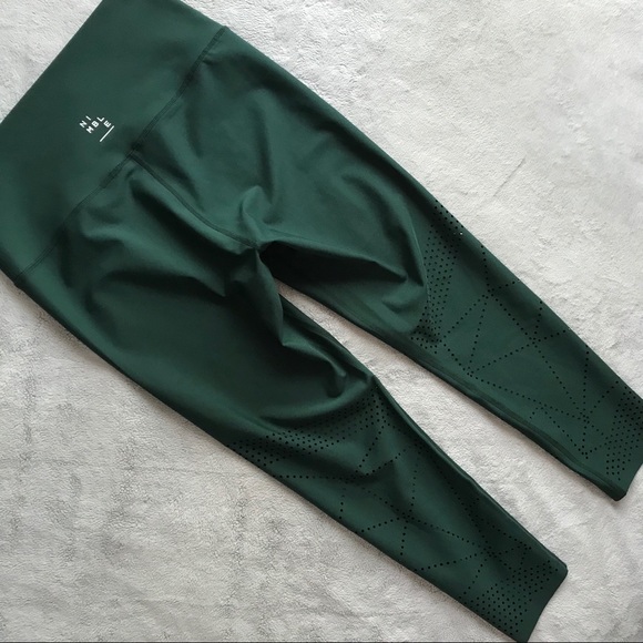 Nimble Pants - Nimble Activewear Studio to Street 7/8 Tight Green